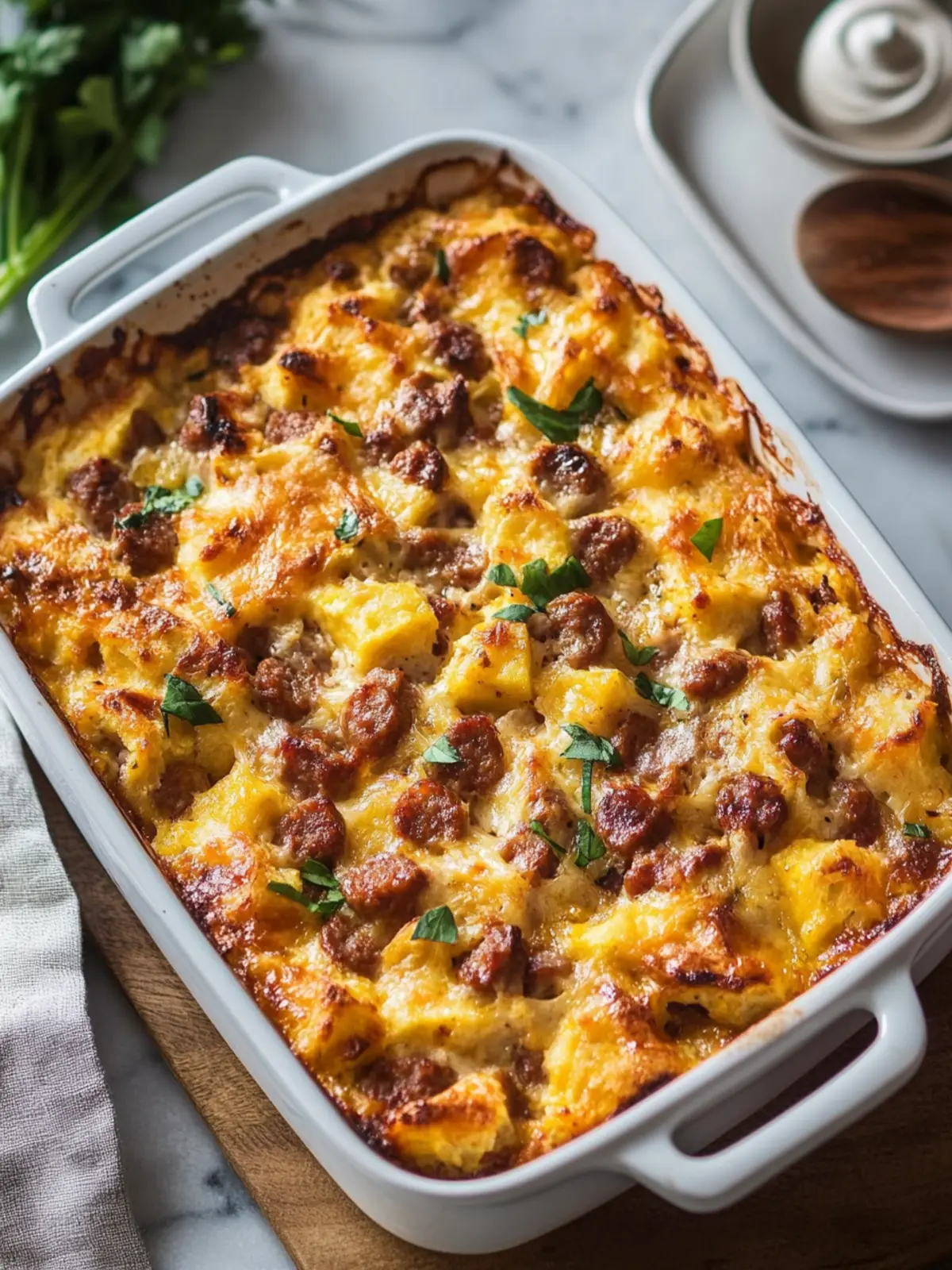 Irresistible Sausage Breakfast Casserole Recipe for Cozy Mornings 3 Sausage Breakfast Casserole Recipe
