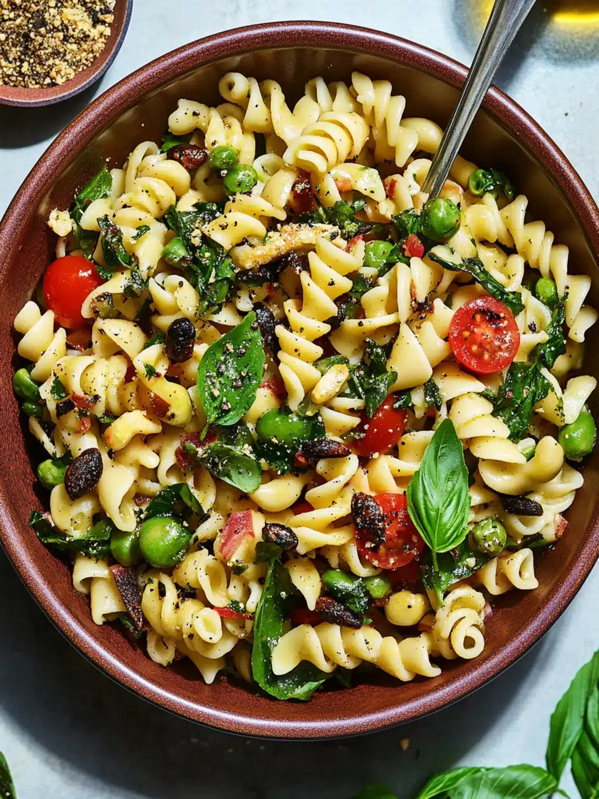 Spicy Vegan Pasta Salad That Bursts with Flavor and Nutrition 2 Vegan Pasta Salad