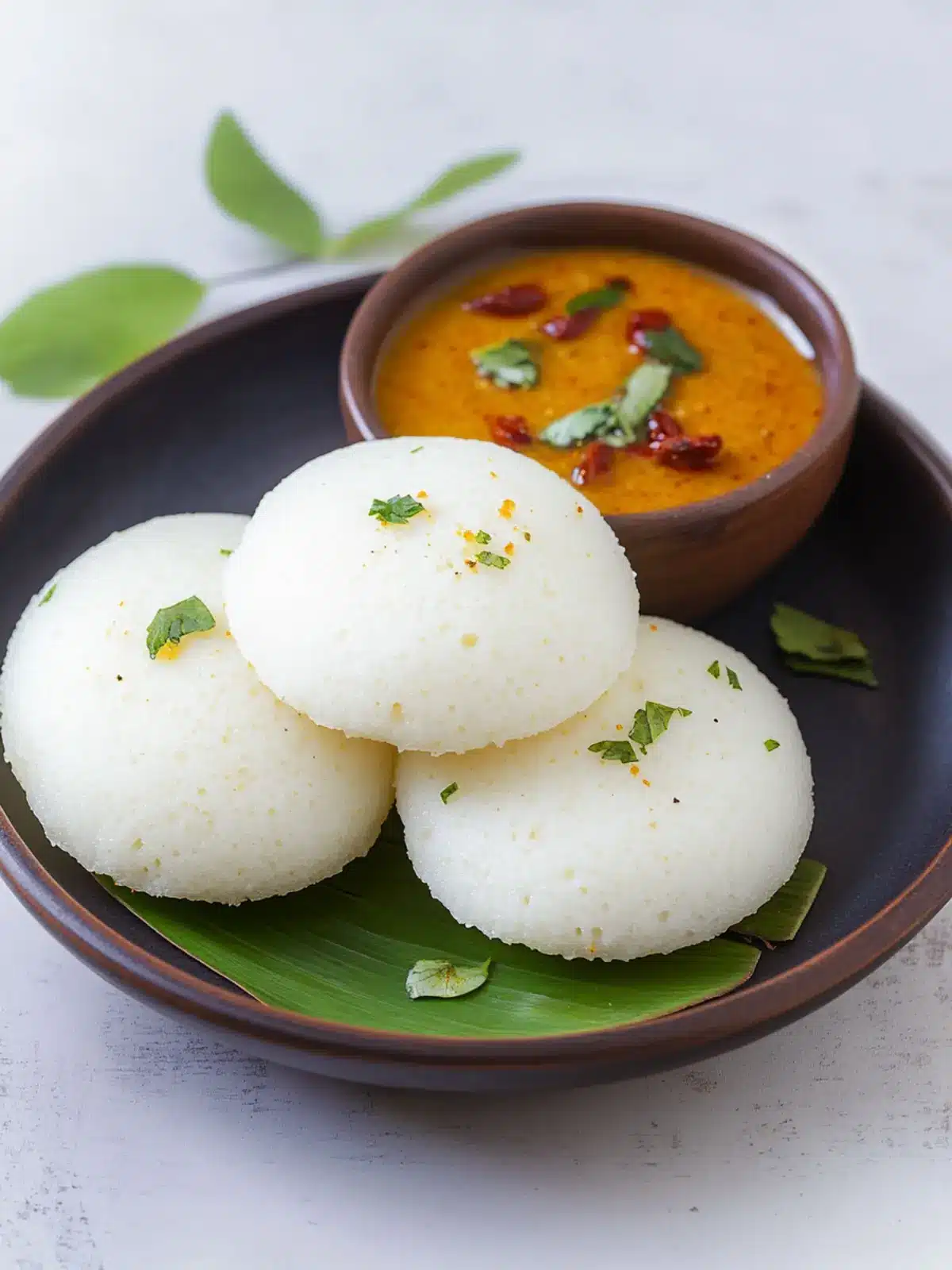 Ultimate Indian Idli Recipe: Soft Steamed Rice Cakes Awaits! 3 Indian Idli (Steamed Rice Cakes)