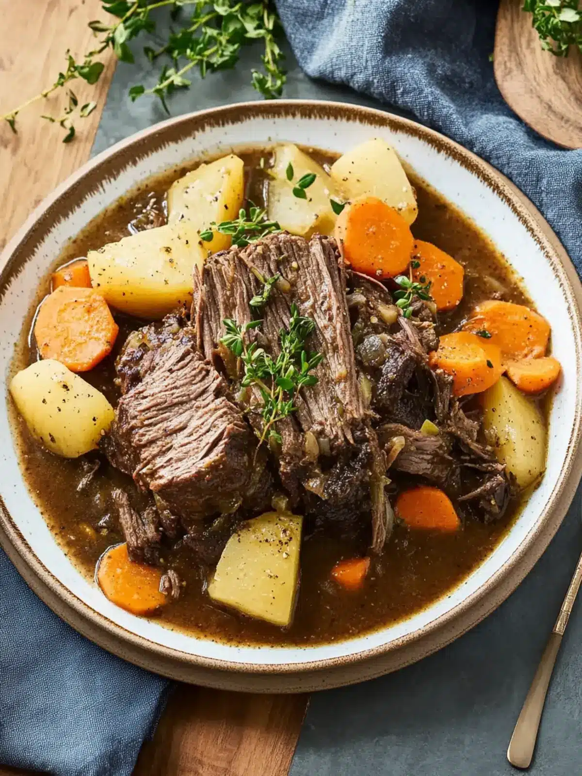 Perfectly Tender Slow Cooker Pot Roast for Cozy Nights 3 Slow Cooker Pot Roast