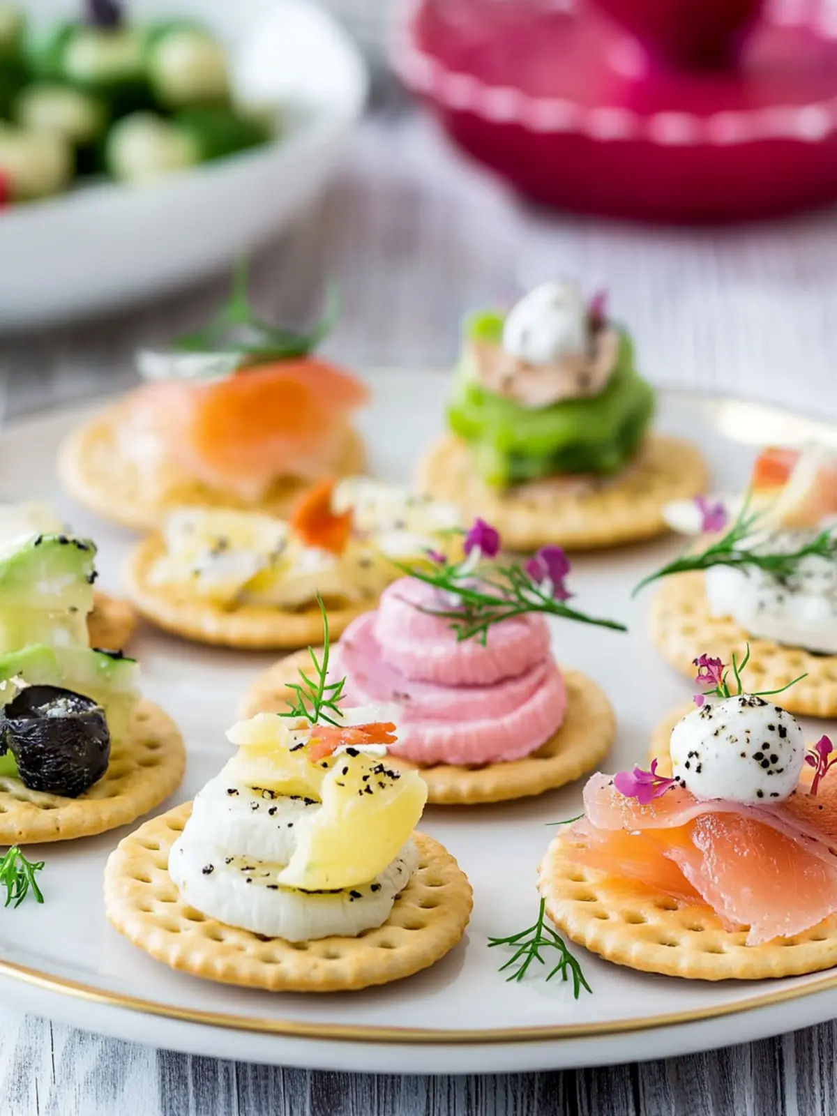Delicious RITZ Cracker Canapés That Wow Every Guest 2 RITZ Cracker Canapés