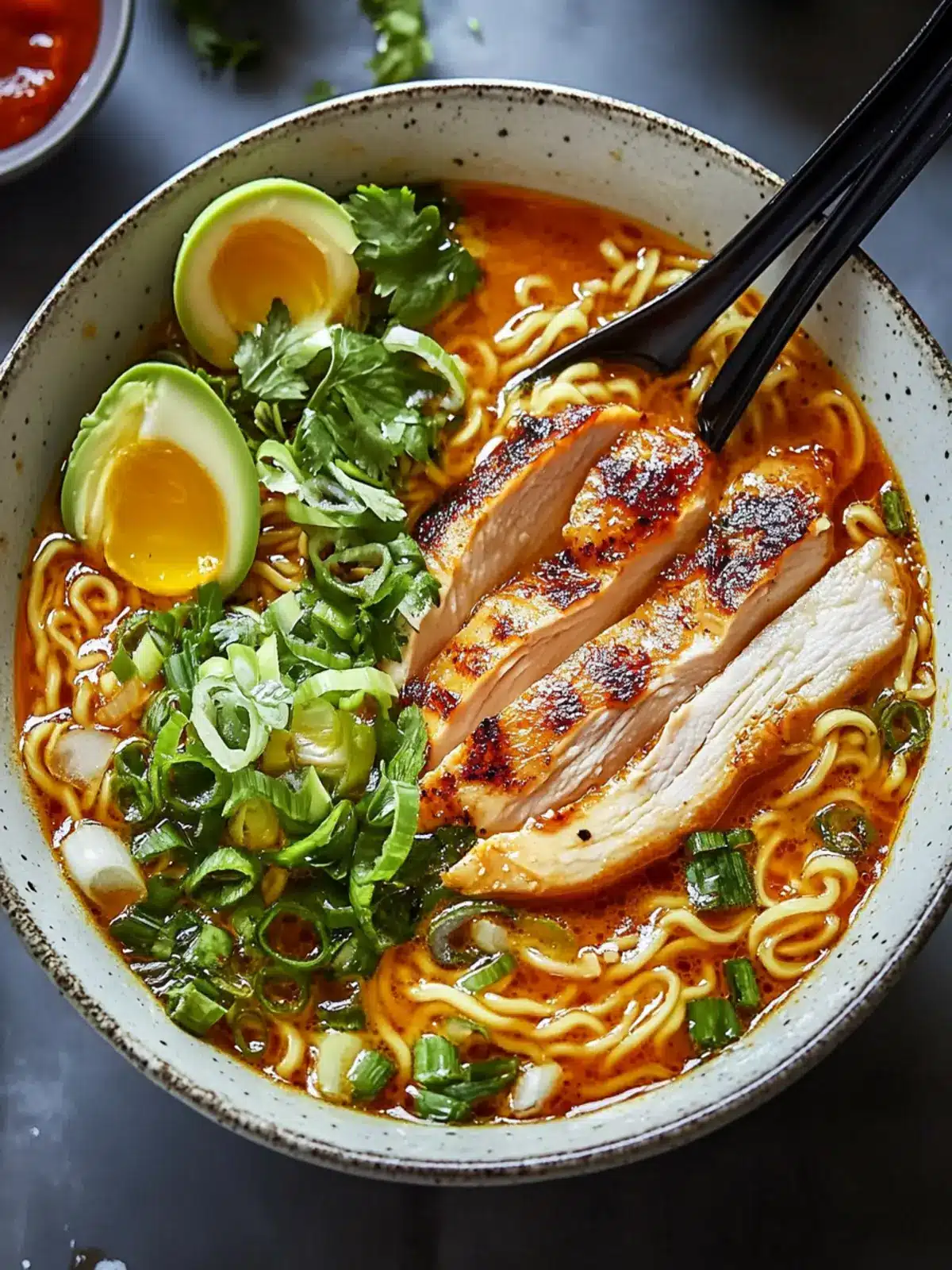 Fiery Chicken Ramen Garlic Bliss: Cozy Spicy Comfort Fast 4 Fiery Chicken Ramen Garlic Bliss: Spicy Comfort in 40 Minutes