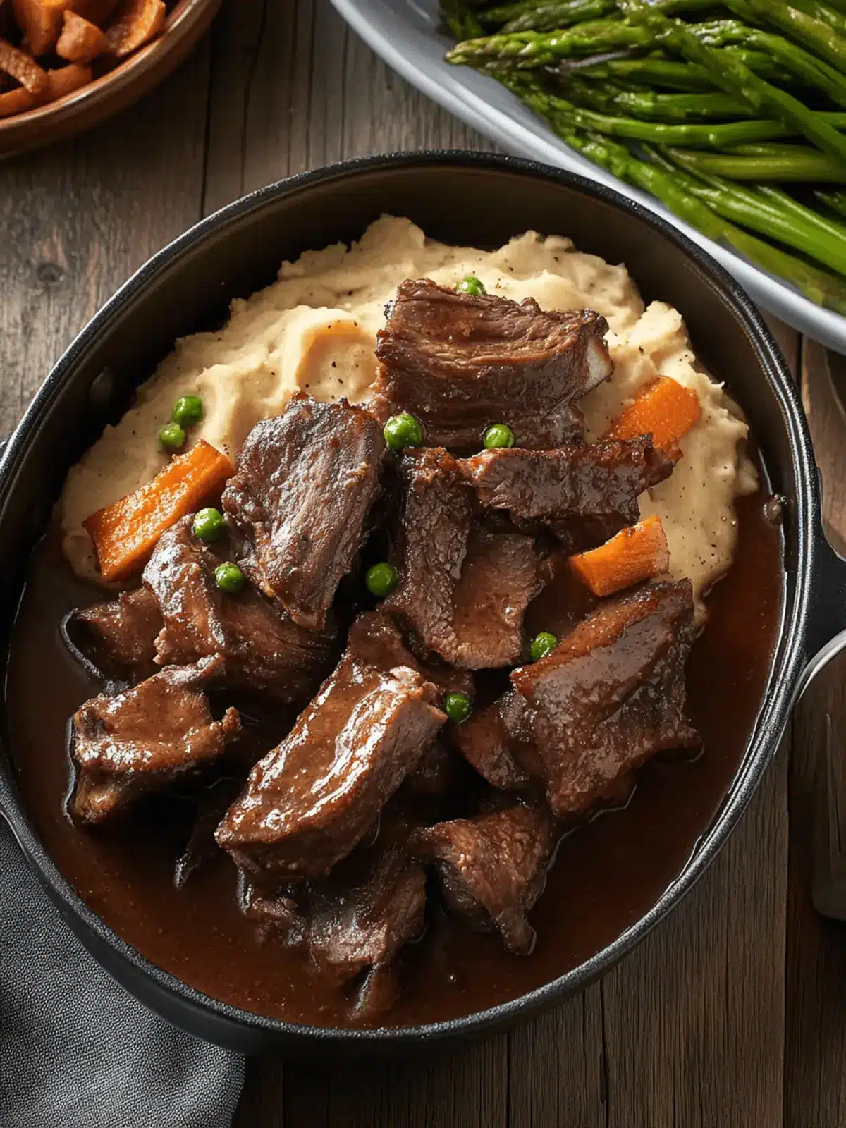 Mouthwatering Braised Short Ribs with Red Wine Sauce Tonight 2 Braised Short Ribs with Red Wine Sauce