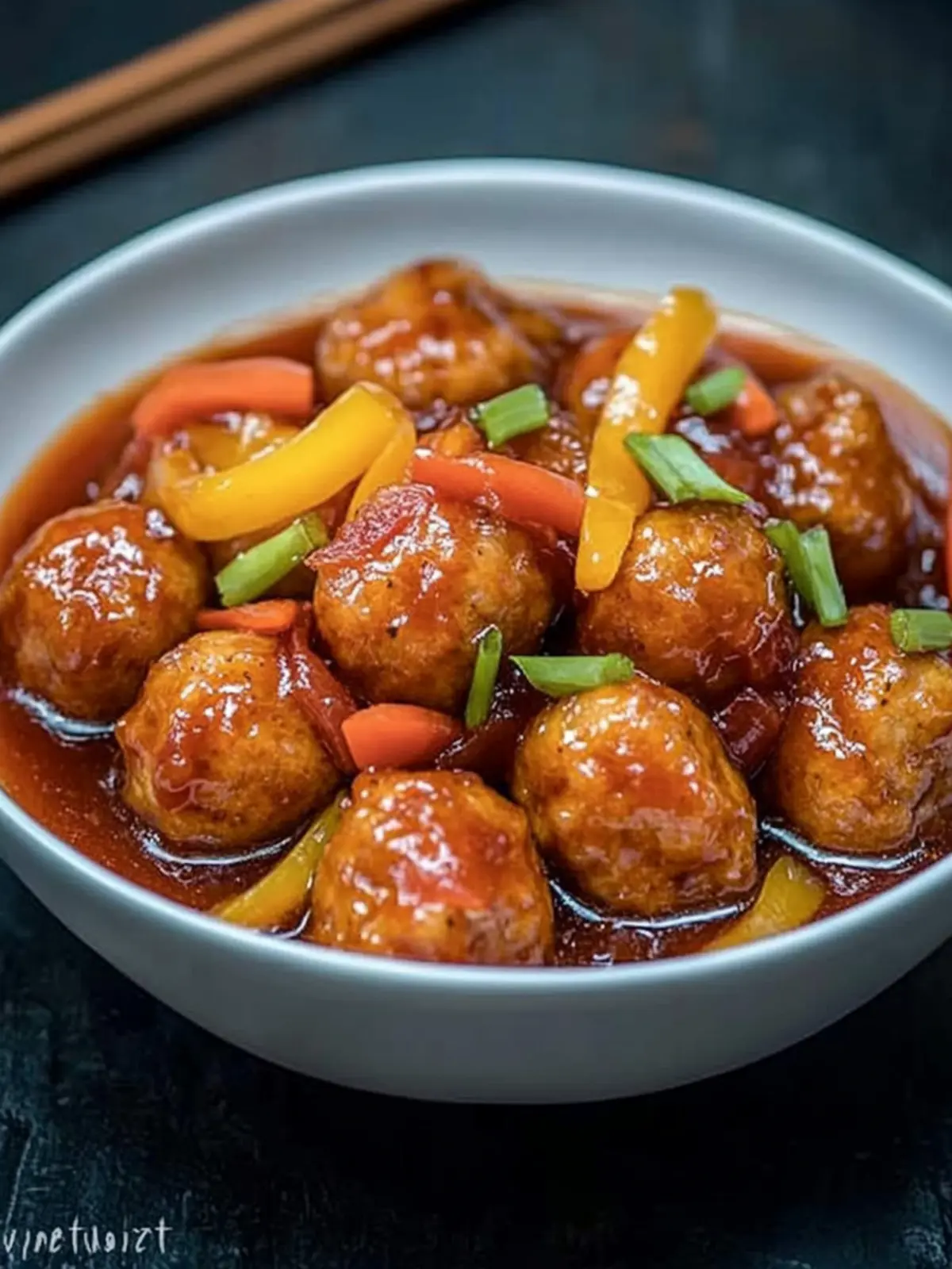 Sweet and Sour Chicken Meatballs: A Flavorful Family Feast 3 Sweet and Sour Chicken Meatballs