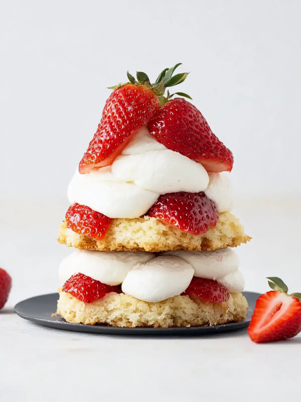 Irresistible Strawberry Shortcake with Whipped Cream Magic 4 Strawberry Shortcake