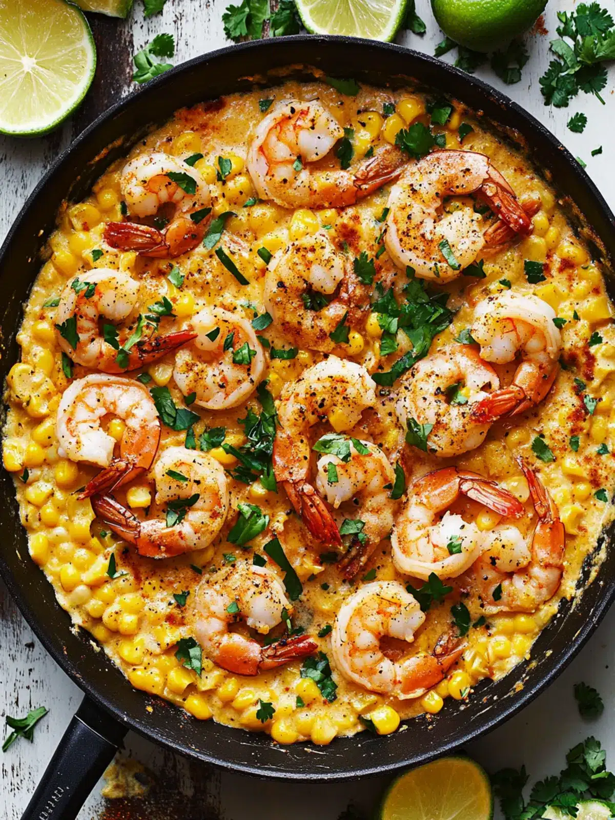 Savory Shrimp and Creamed Corn in 30 Minutes One-Pan Delight 2 Shrimp and Creamed Corn (30 Minutes, One-Pan)