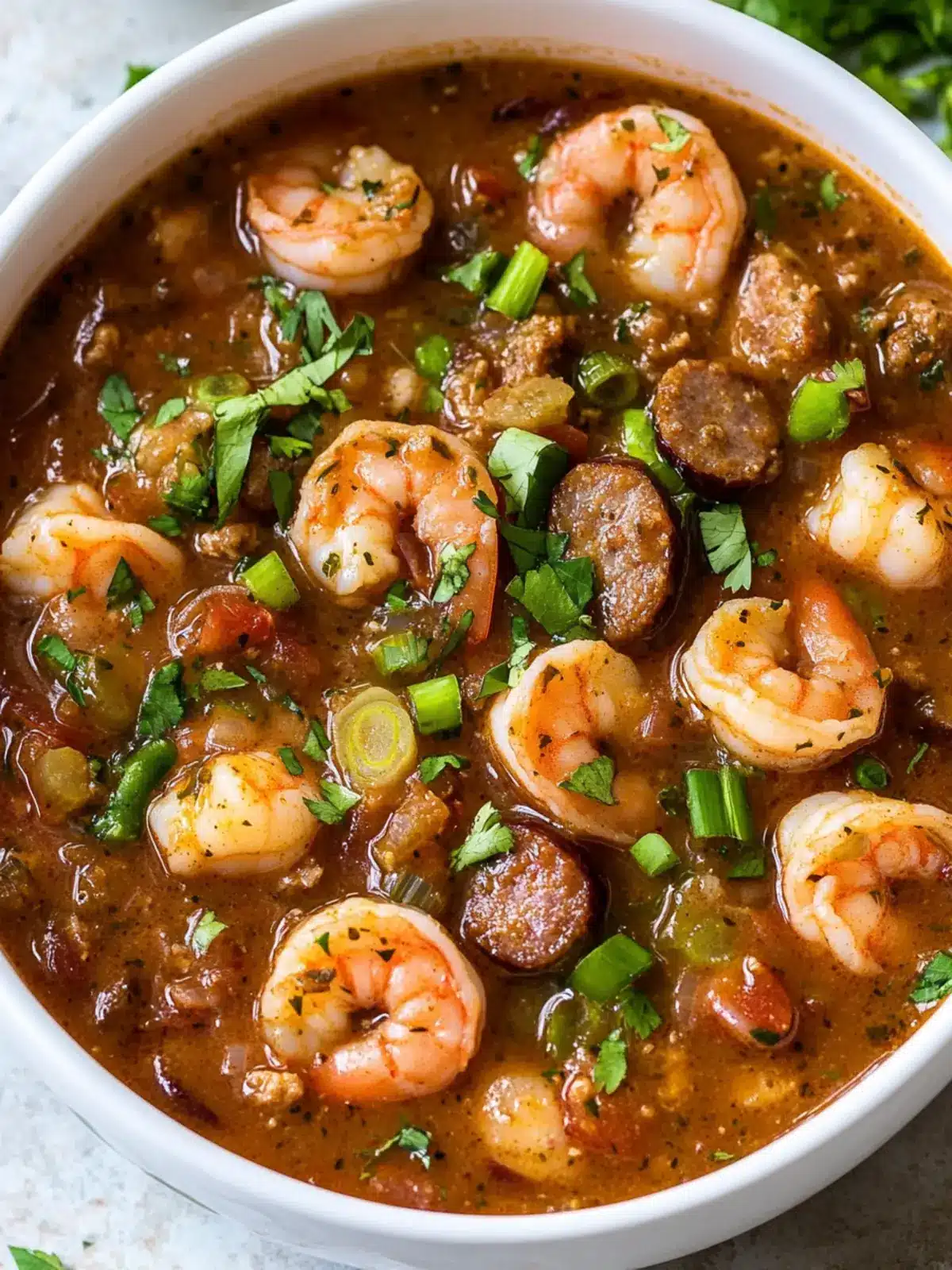 Savory Shrimp & Sausage Gumbo for Cozy Nights In 2 Shrimp & Sausage Gumbo