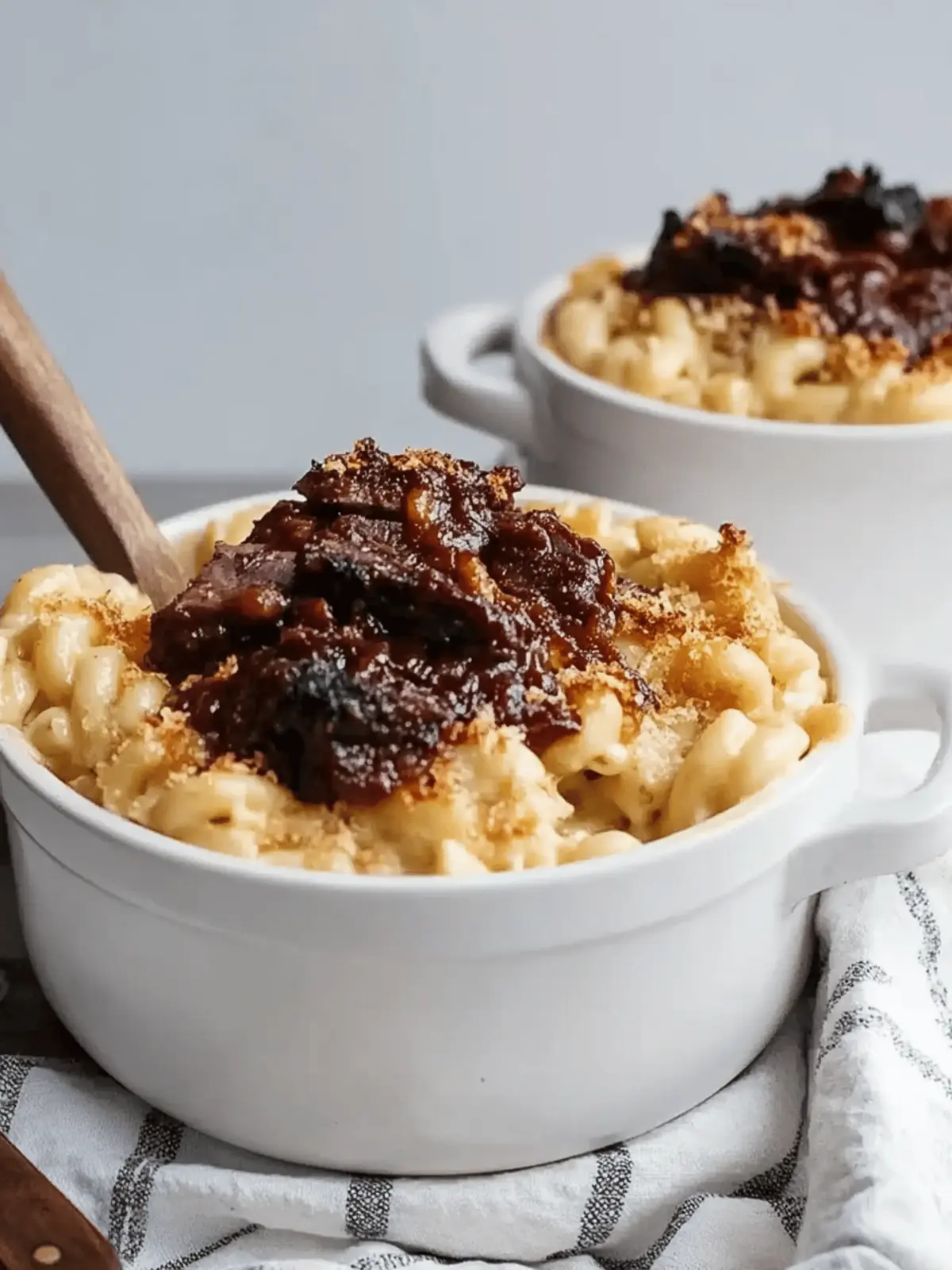 Savor Green Chile Mac & Cheese with Texas BBQ Brisket Delight 2 Green Chile Mac & Cheese with Texas BBQ Brisket