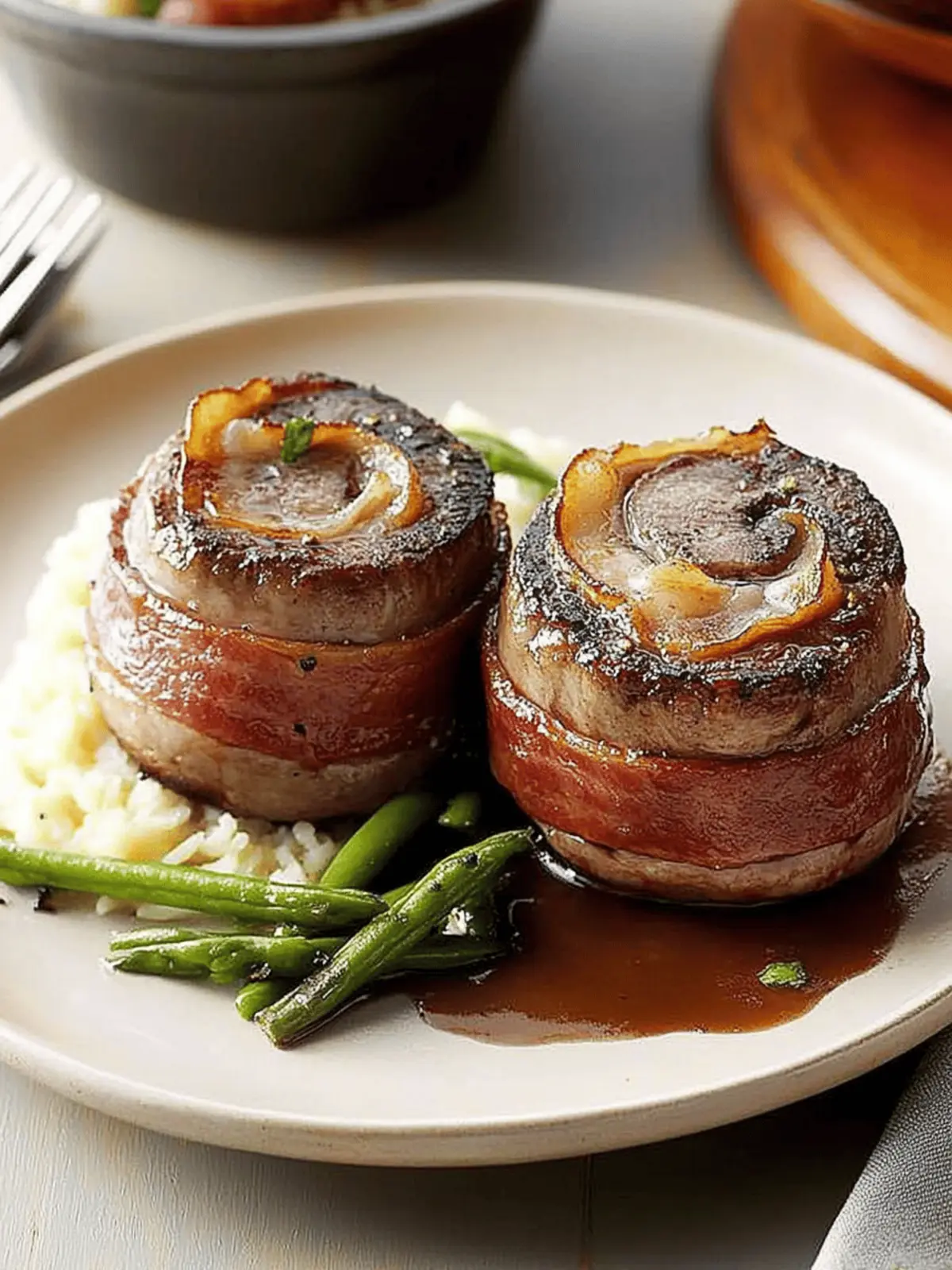 Bacon-Wrapped Steak Bliss: Easy Air-Fryer Elegance at Home 3 Bacon-Wrapped Steak