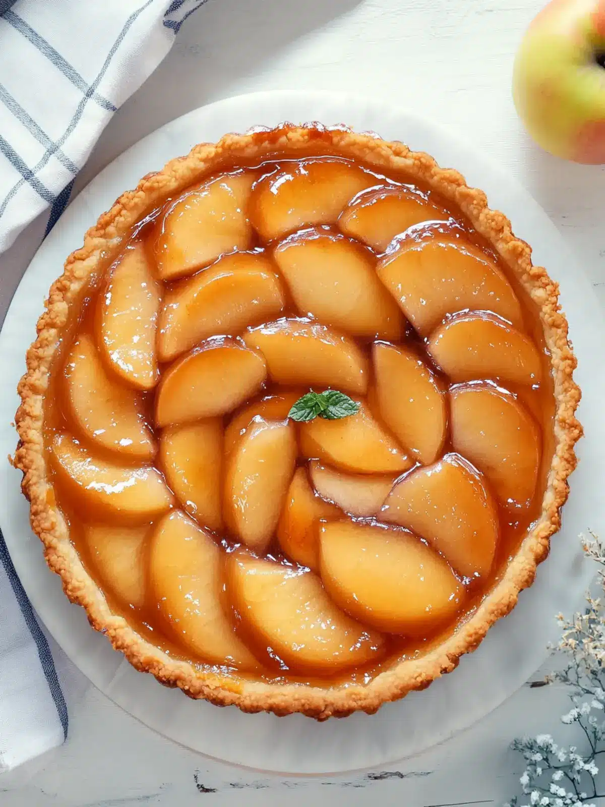 Savor the Magic of French Tarte Tatin Caramelized Apple Tart 2 French Tarte Tatin (Caramelized Apple Tart)