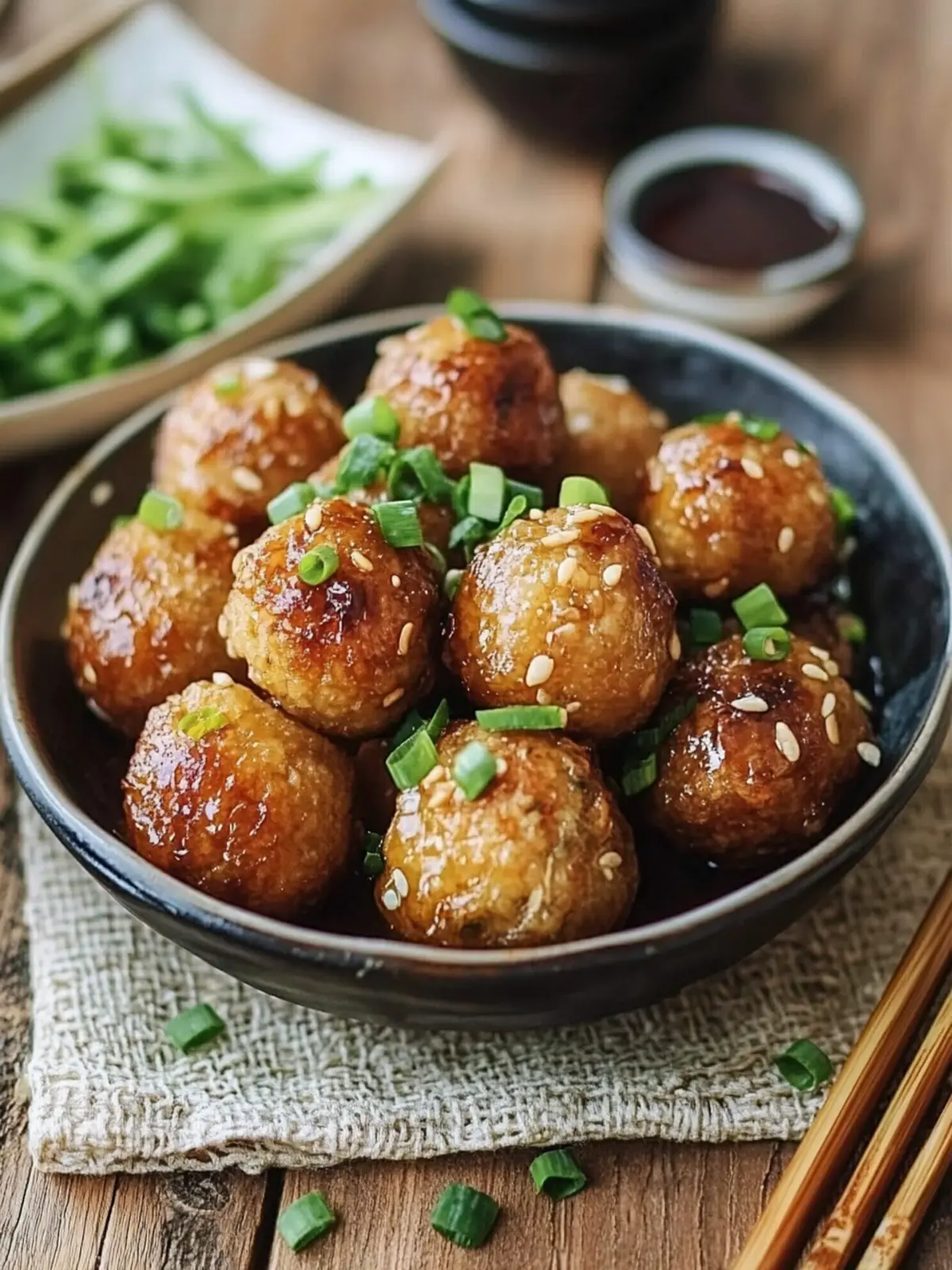 Stuffed Chinese Fried Gluten Balls: A Festive Delight to Share 3 Stuffed Chinese Fried Gluten Balls