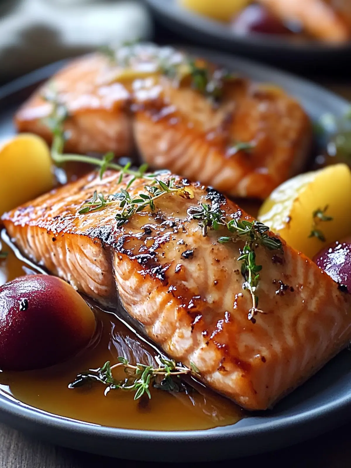 Bourbon Peach Roasted Salmon: Elevate Your Dinner Game 4 Bourbon Peach Roasted Salmon