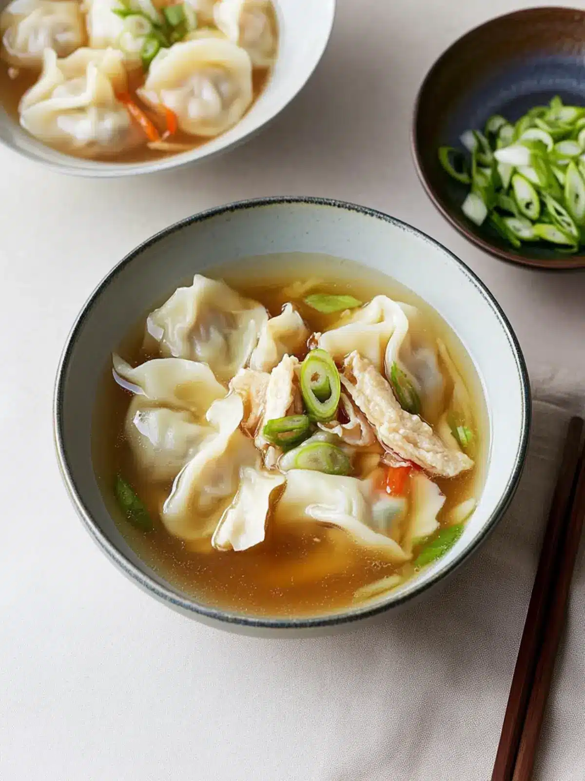 Warm Up with Homemade Mandu Guk (Korean Dumpling Soup) 2 Mandu Guk (Korean Dumpling Soup)