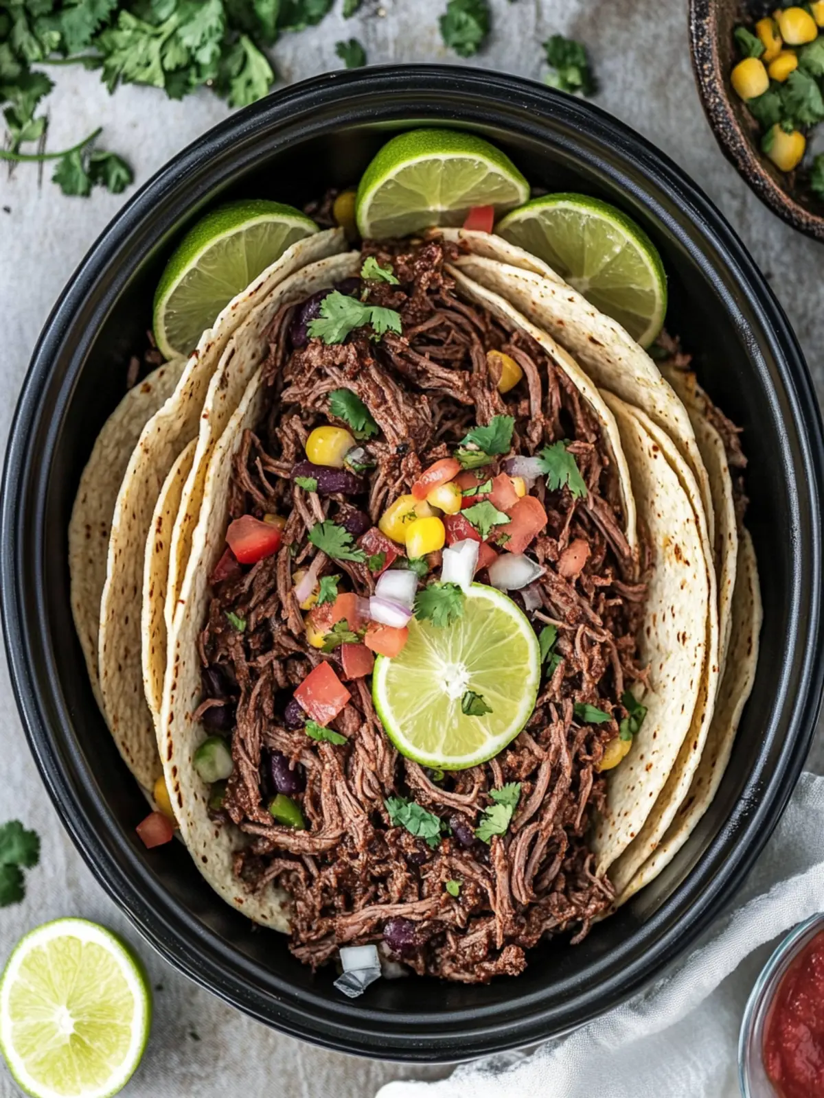 Mouthwatering Slow Cooker Mexican Shredded Beef Bliss 4 Slow Cooker Mexican Shredded Beef