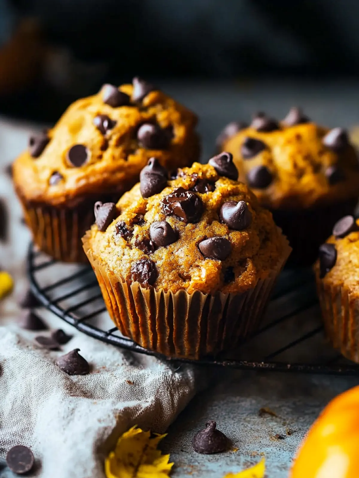 Delicious Pumpkin Chocolate Chip Muffins for Cozy Mornings 2 Pumpkin Chocolate Chip Muffins