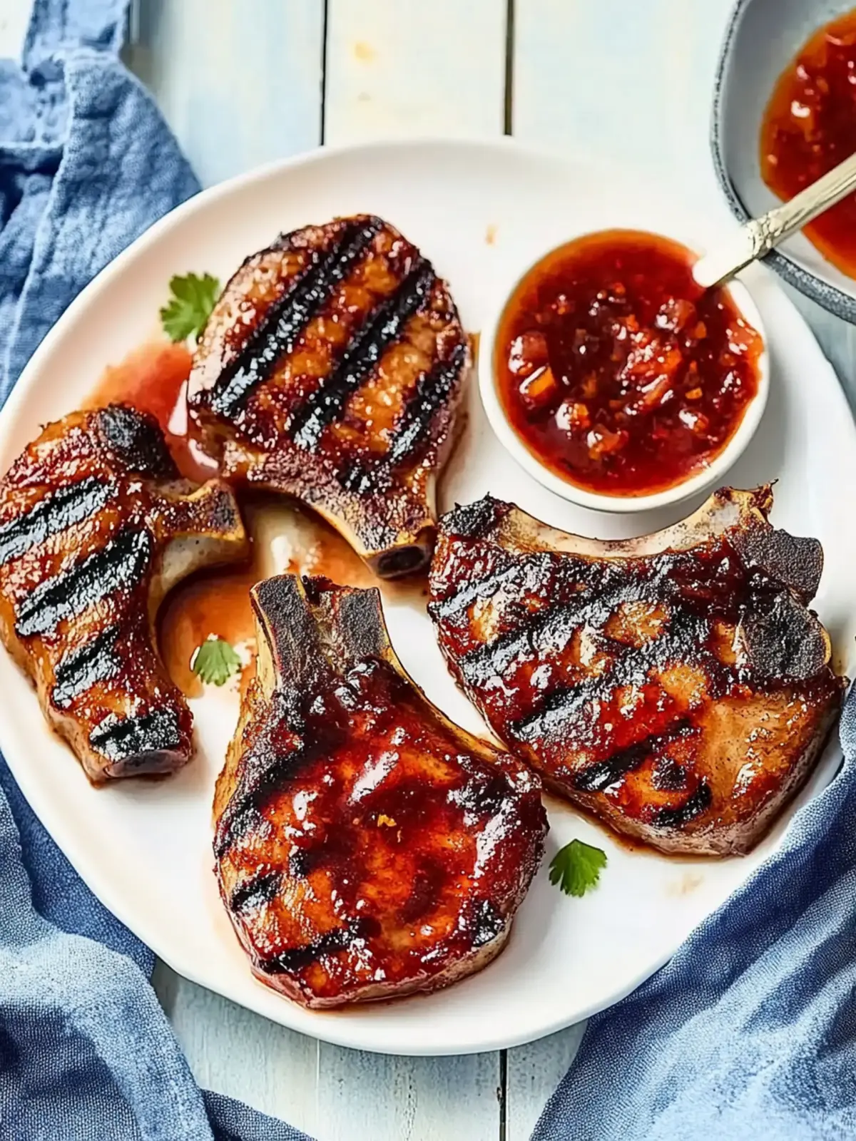 Delicious Pepper Jelly-Glazed Pork Chops for Thrilling BBQ Nights 4 Pepper Jelly-Glazed Pork Chops