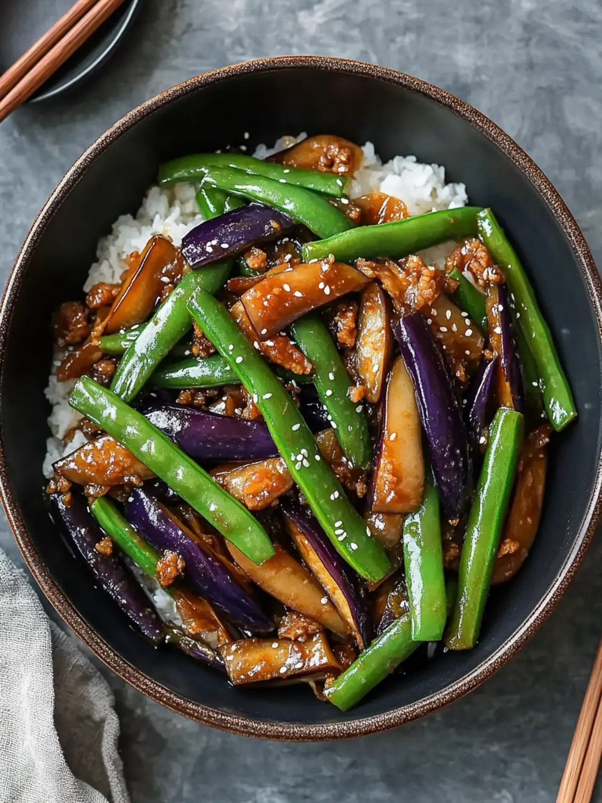 Savor the Flavor: Quick Chinese Stir-Fried Eggplant & Green Beans 4 Savor the Flavor: Chinese Stir-Fried Eggplant and Green Beans