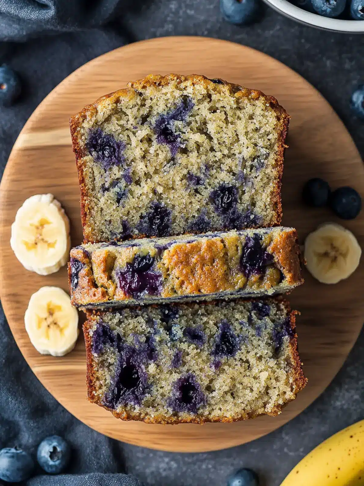 Blueberry Banana Bread That's Moist, Easy, and Irresistible 4 Blueberry Banana Bread
