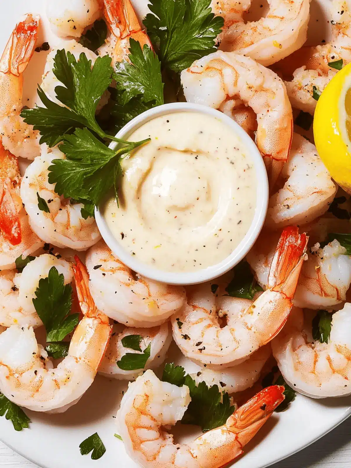 Roasted Shrimp Cocktail with Zesty Lemon-Horseradish Aioli 3 Roasted Shrimp Cocktail With Lemon-Horseradish Aioli